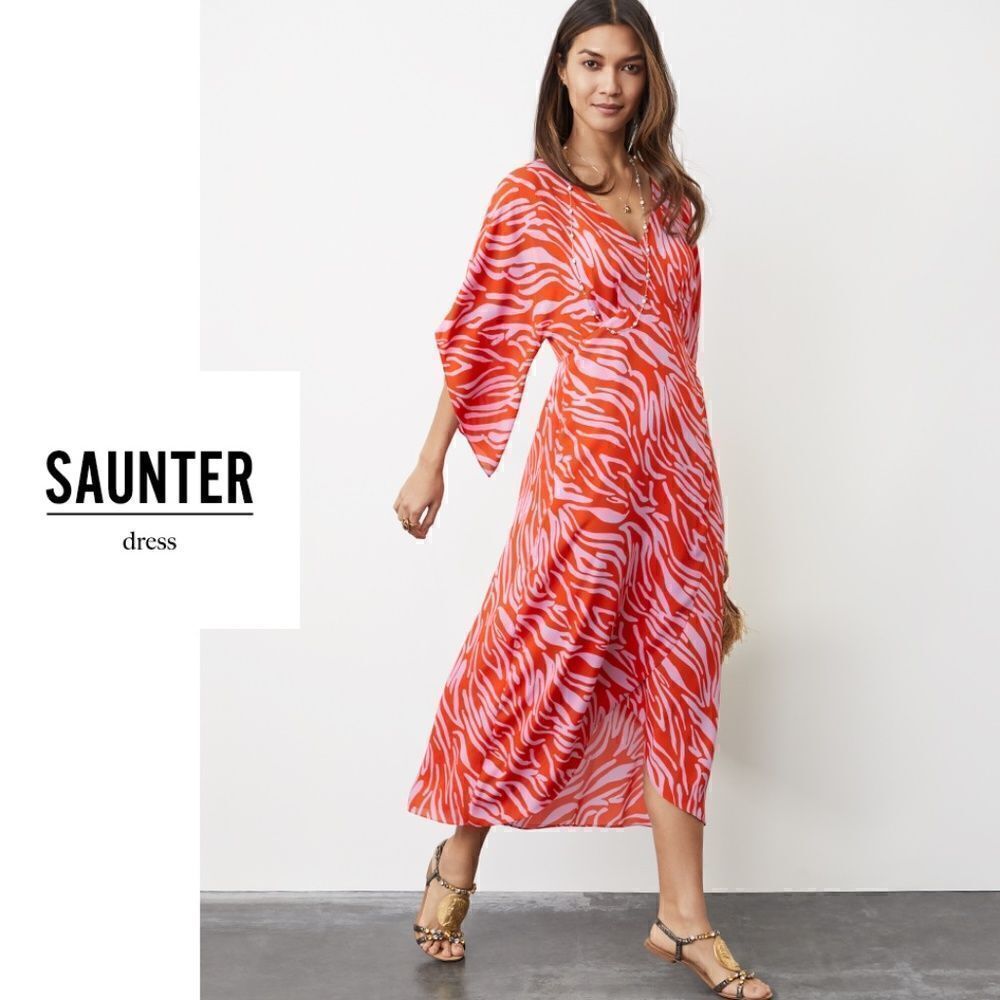NWT Women's Cabi Saunter Maxi Dress, Size S Small
